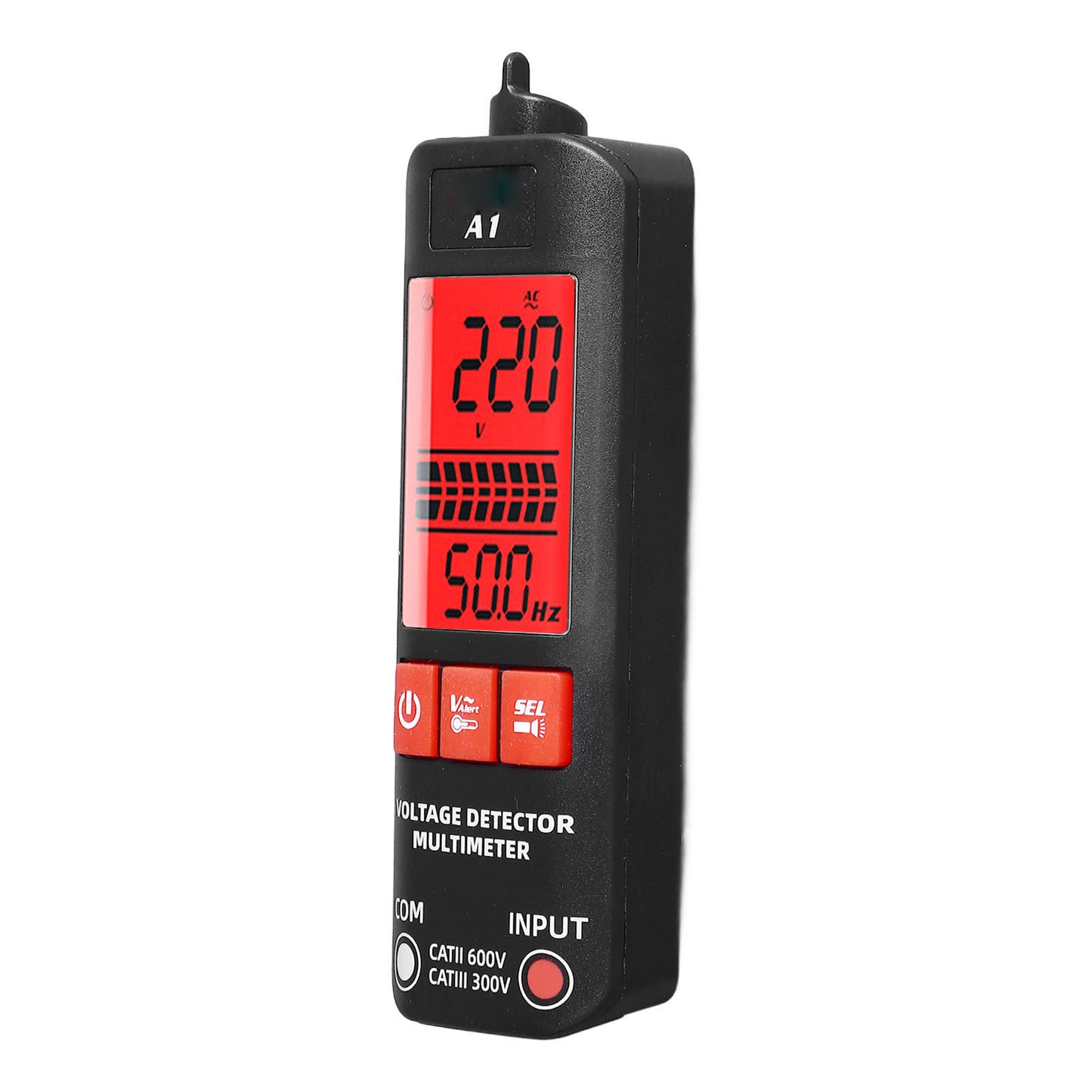 Digital Multimeter 2 Modes Voltage Detector Frequency Tester Measurement Tool for Testing