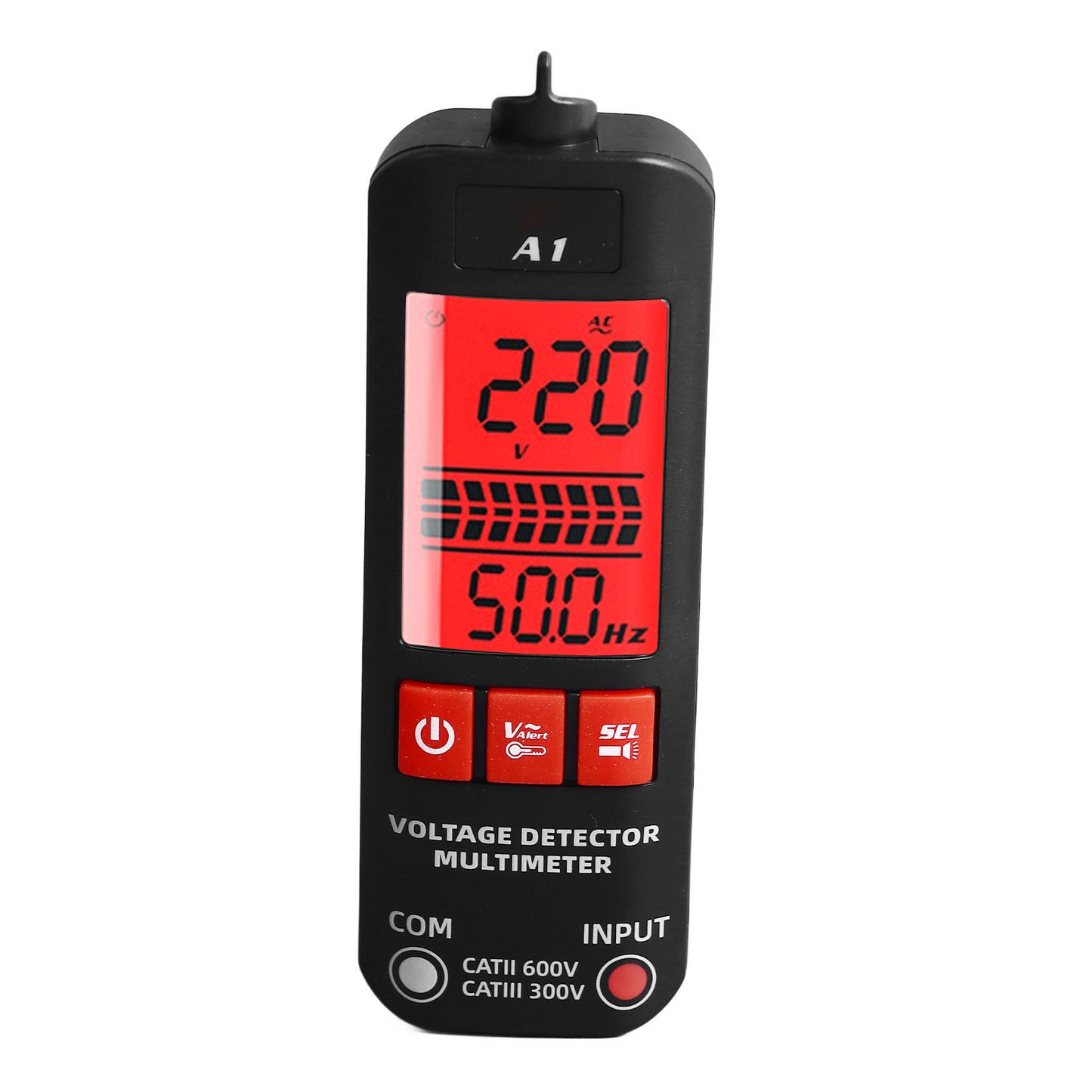 Digital Multimeter 2 Modes Voltage Detector Frequency Tester Measurement Tool for Testing