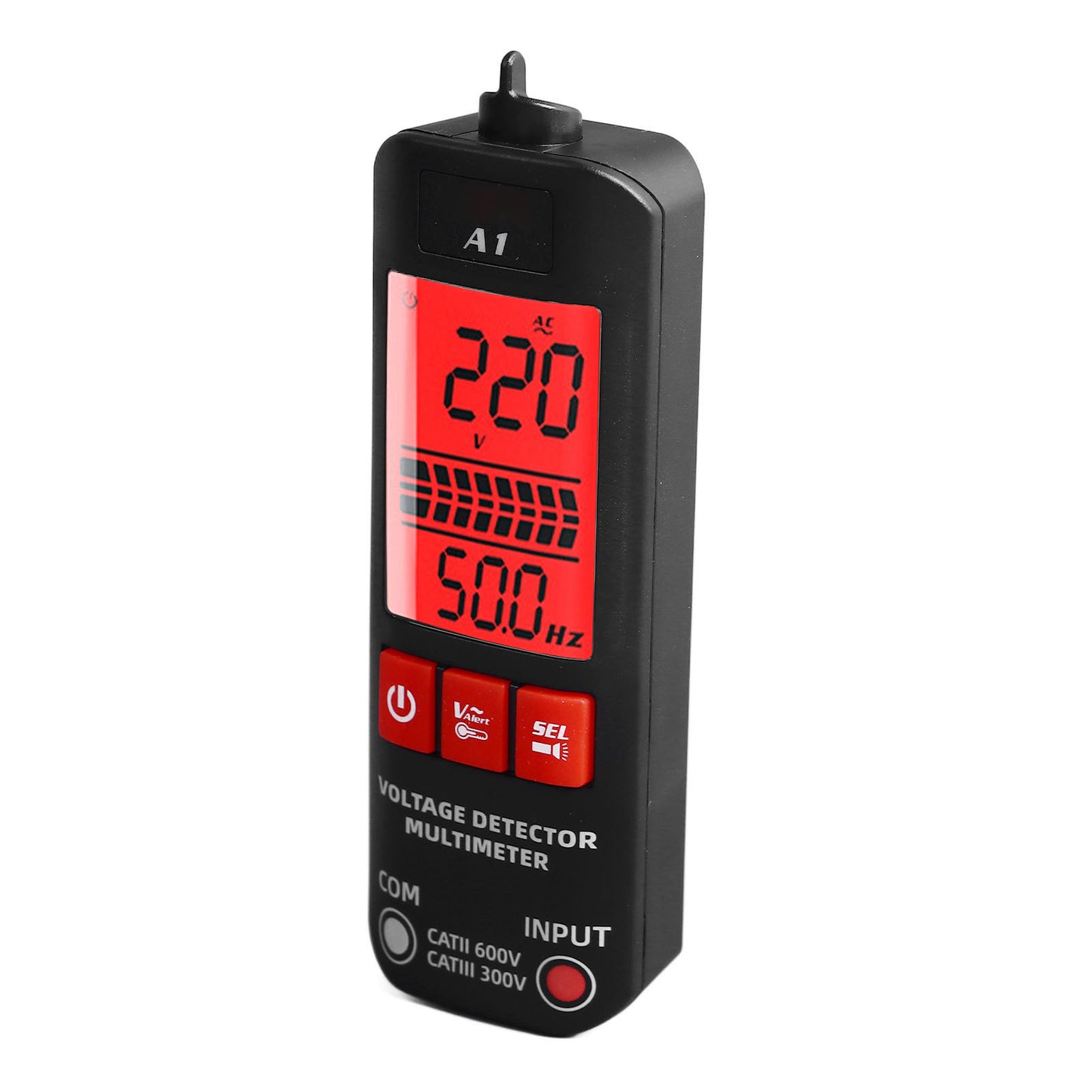 Digital Multimeter 2 Modes Voltage Detector Frequency Tester Measurement Tool for Testing