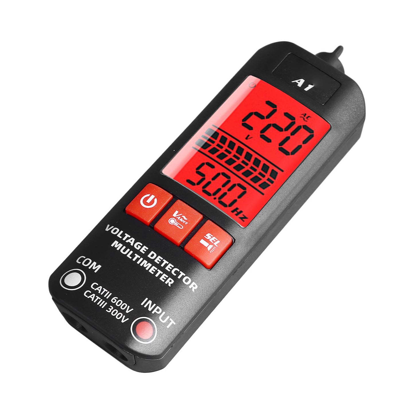 Digital Multimeter 2 Modes Voltage Detector Frequency Tester Measurement Tool for Testing