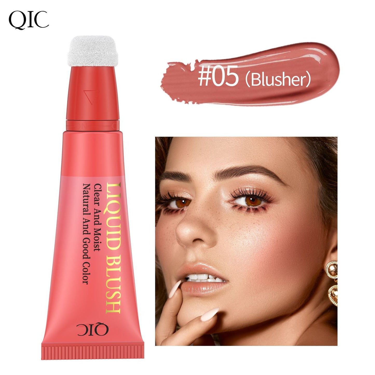 Liquid Blush Dazzling Liquid Long-lasting Matte Silky