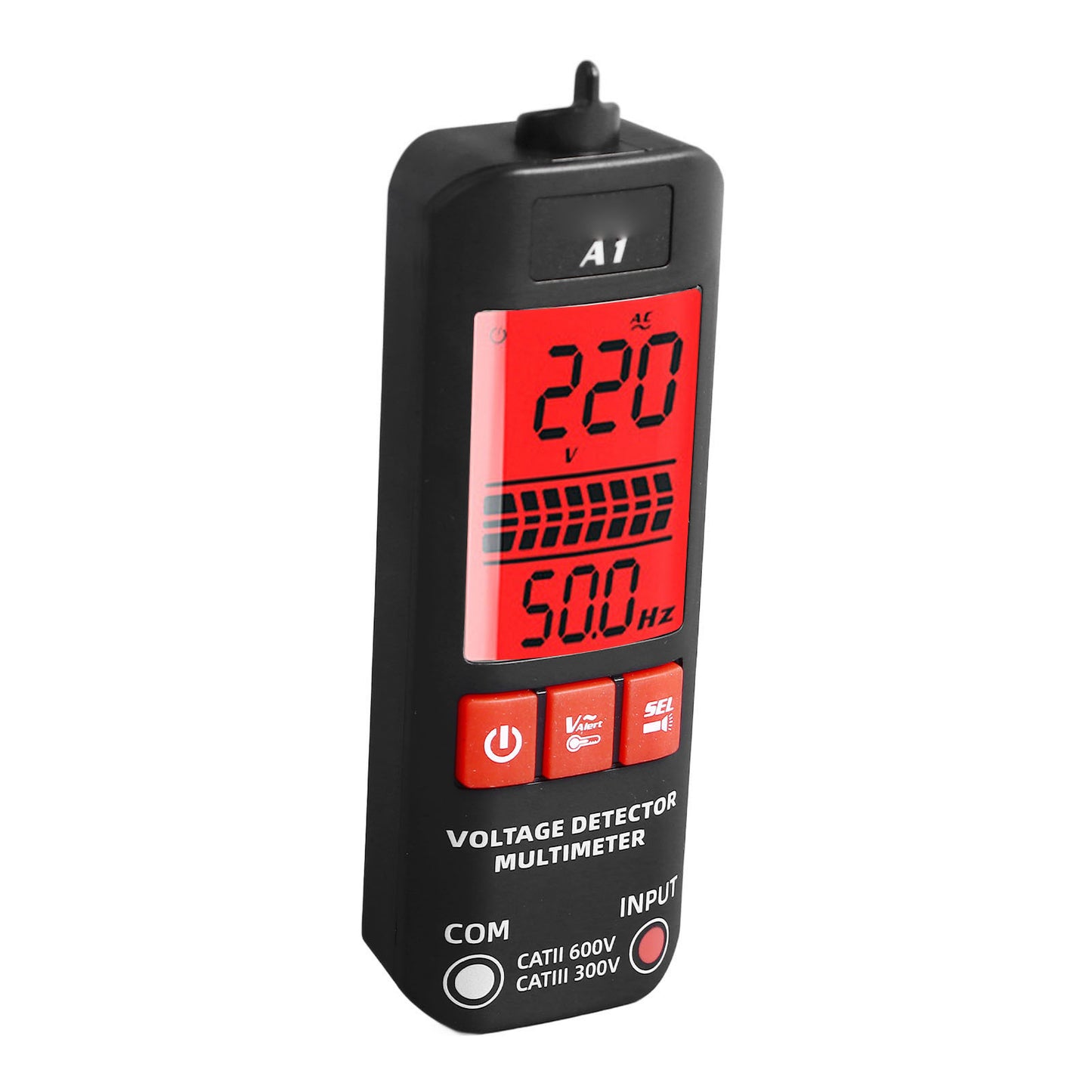Digital Multimeter 2 Modes Voltage Detector Frequency Tester Measurement Tool for Testing