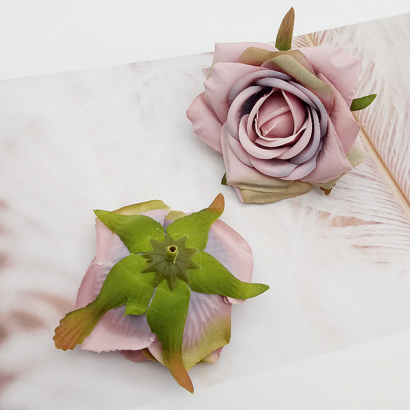 High-grade Simulation Rose Head DIY Handmade Materials