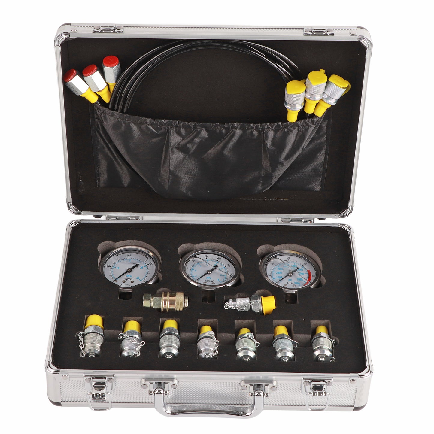 Portable Hydraulic Pressure Test Kit Hydraulic Equipment Tester Pressure Testing Tool