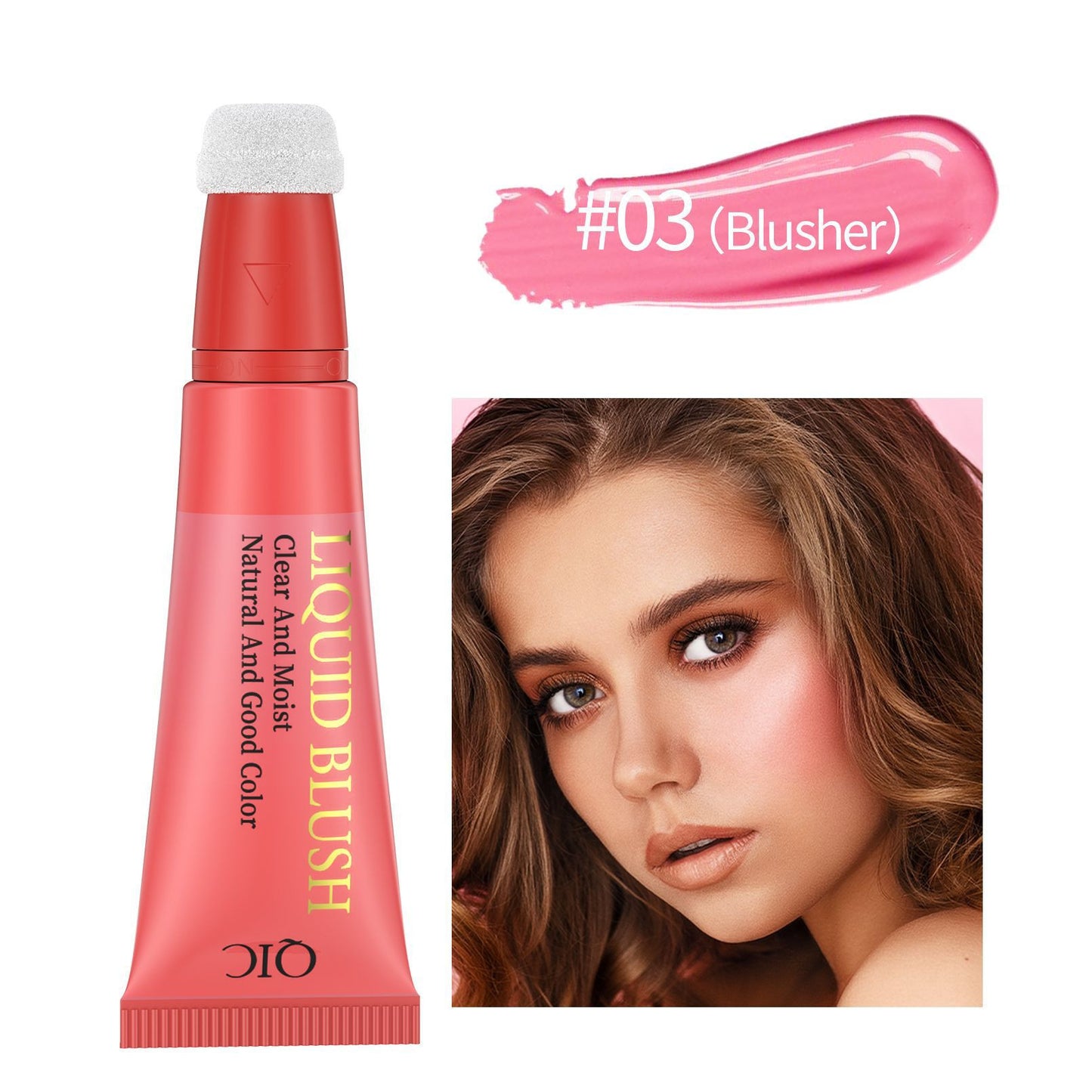 Liquid Blush Dazzling Liquid Long-lasting Matte Silky