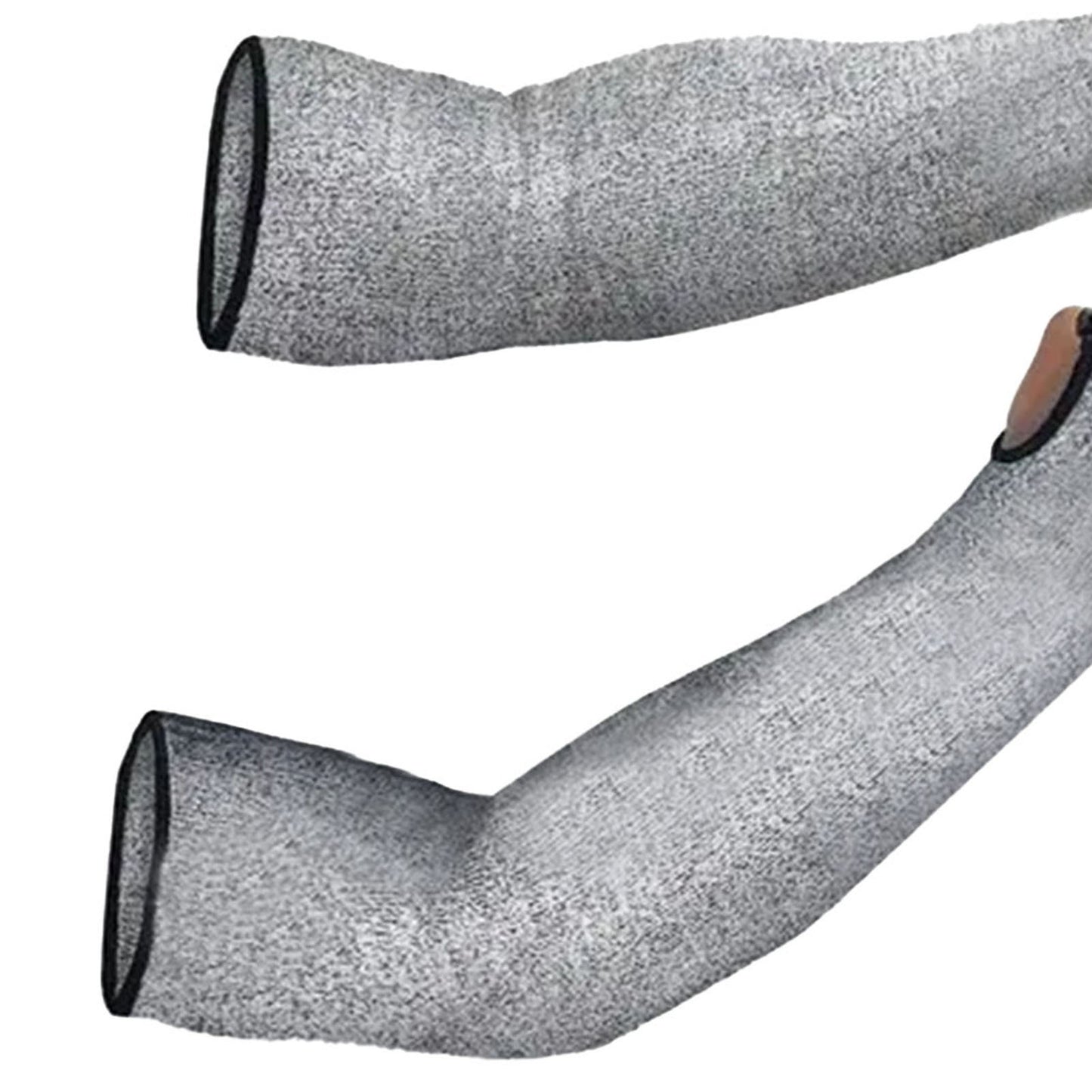 2Pcs Protective Arm Sleeves Stab Cutting Resistant Breathable Level 5 Protection Safety Arm Guard