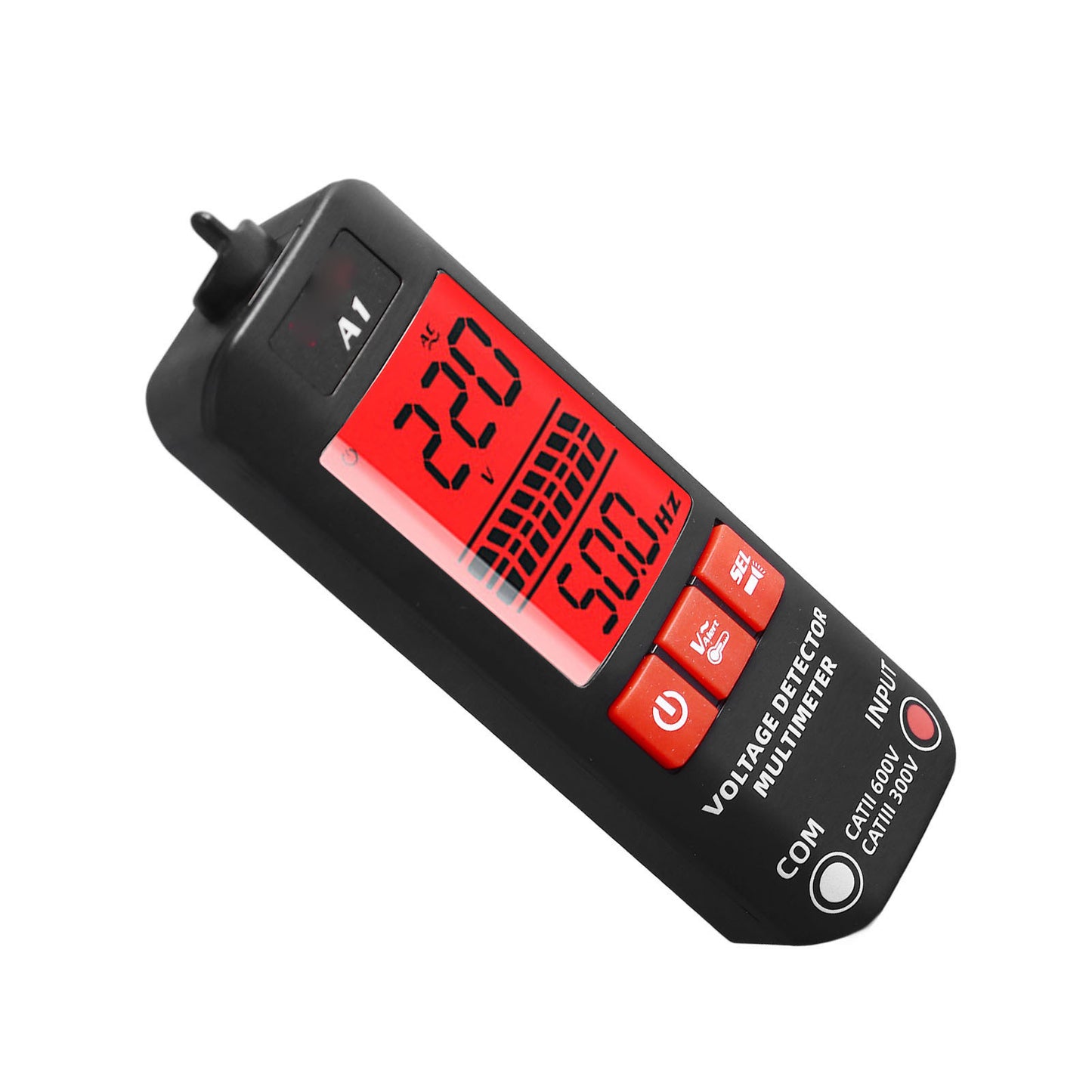 Digital Multimeter 2 Modes Voltage Detector Frequency Tester Measurement Tool for Testing