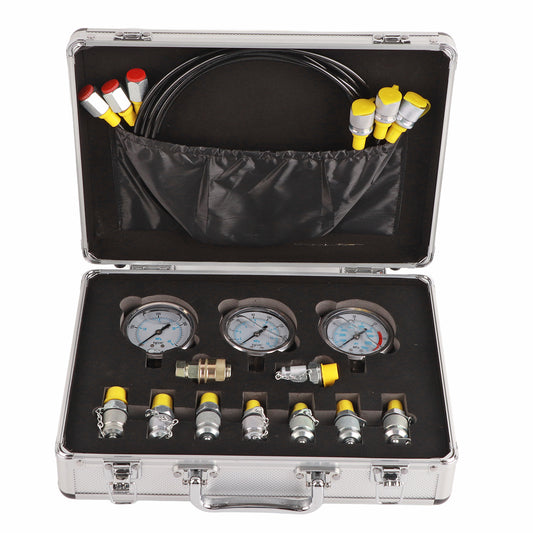 Portable Hydraulic Pressure Test Kit Hydraulic Equipment Tester Pressure Testing Tool